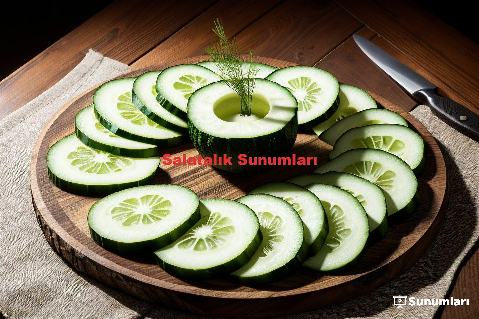 Salatalık Sunumları