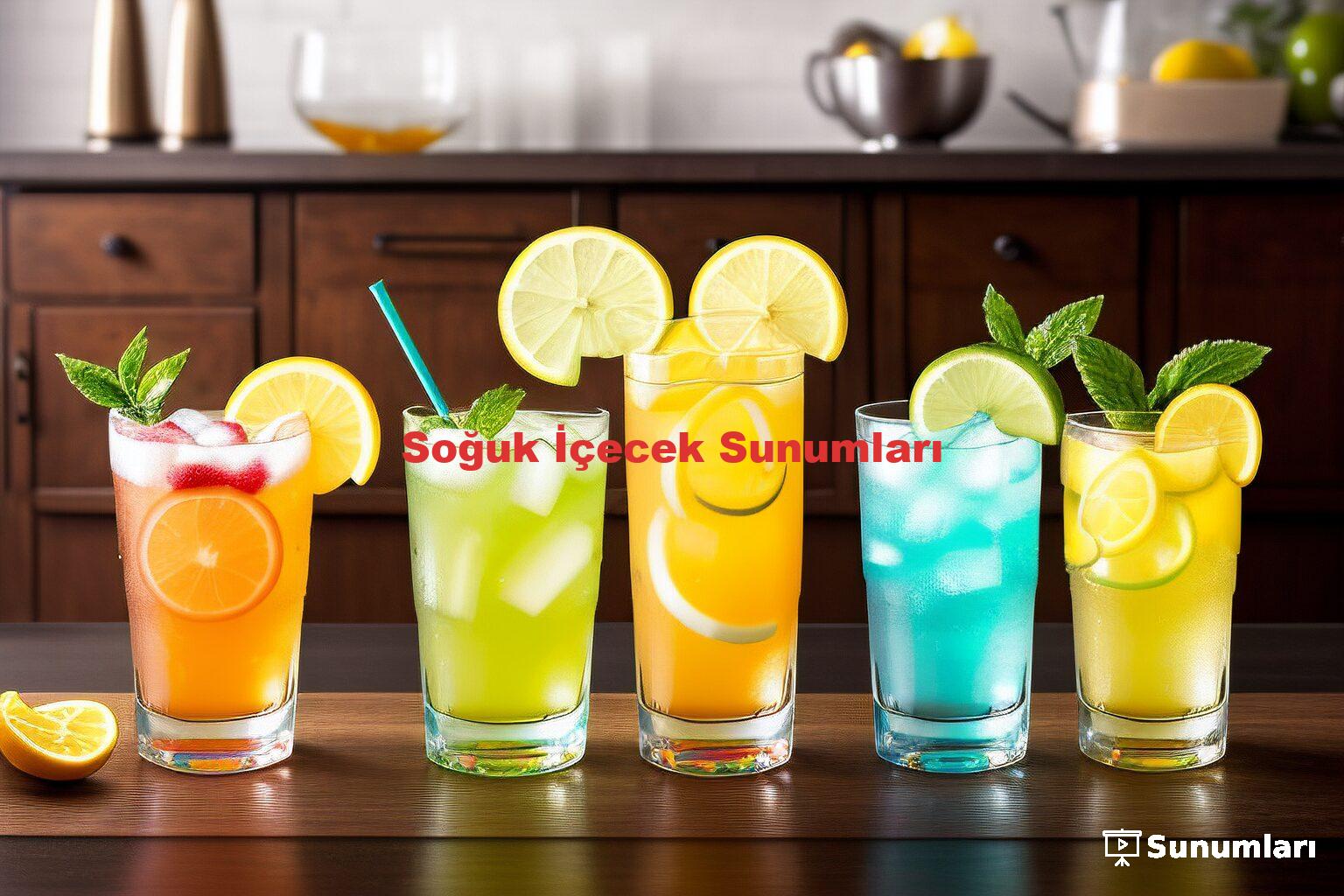Soğuk İçecek Sunumları
