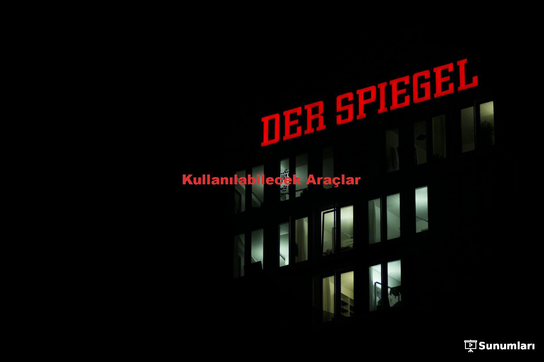 Kullanılabilecek Araçlar