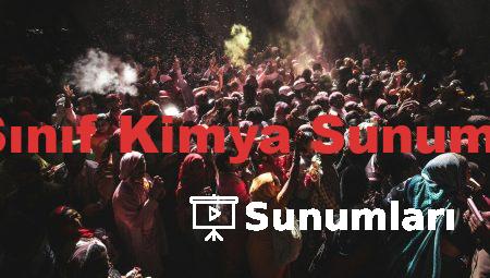 9. Sınıf Kimya Sunumları