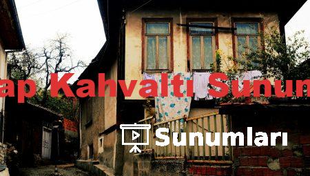 Ahşap Kahvaltı Sunumları