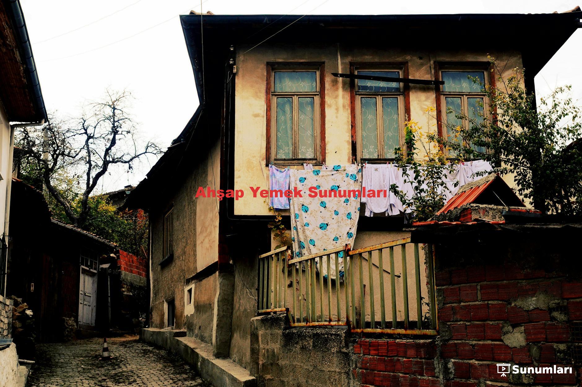 Ahşap Yemek Sunumları