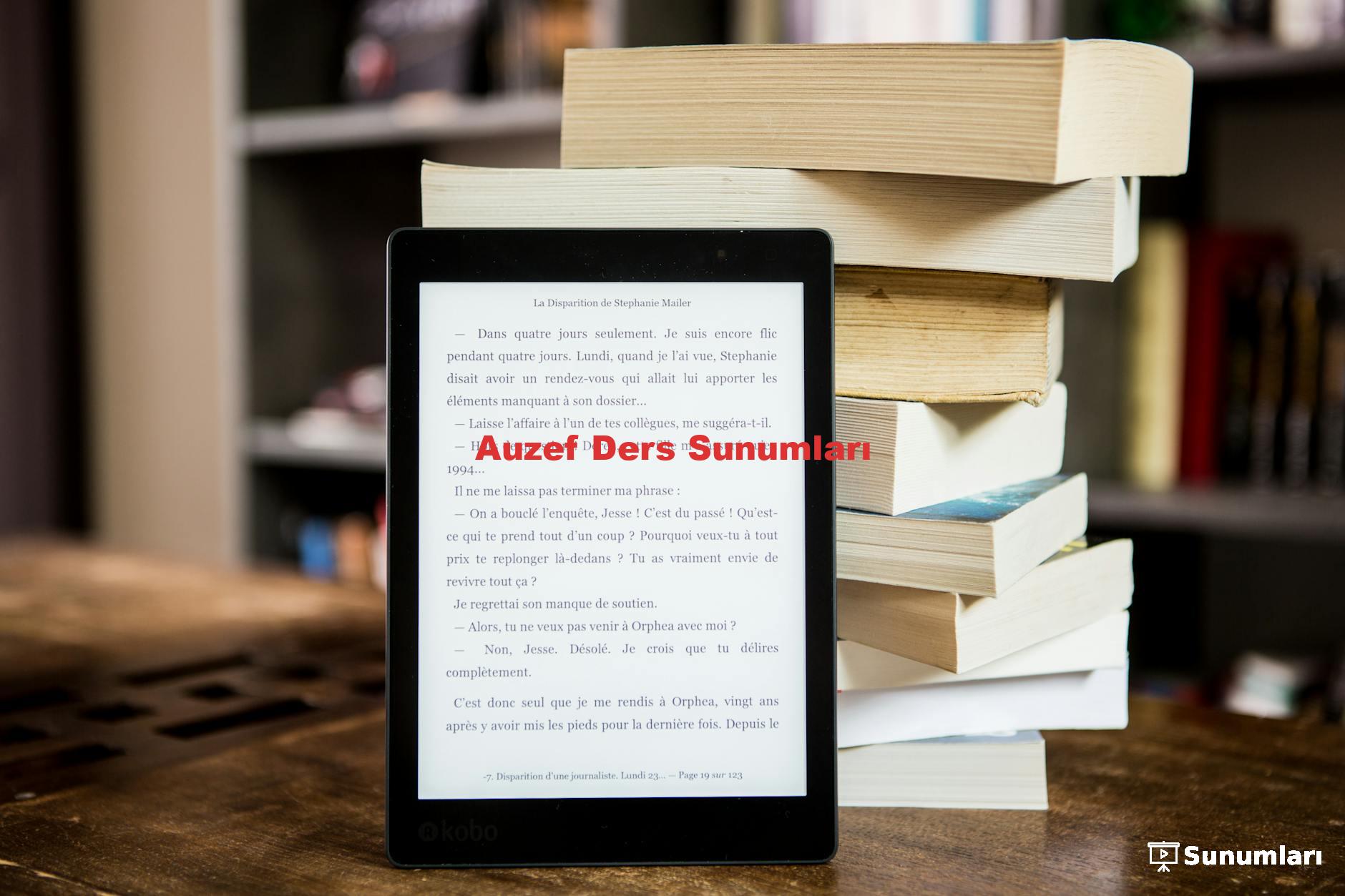 Auzef Ders Sunumları