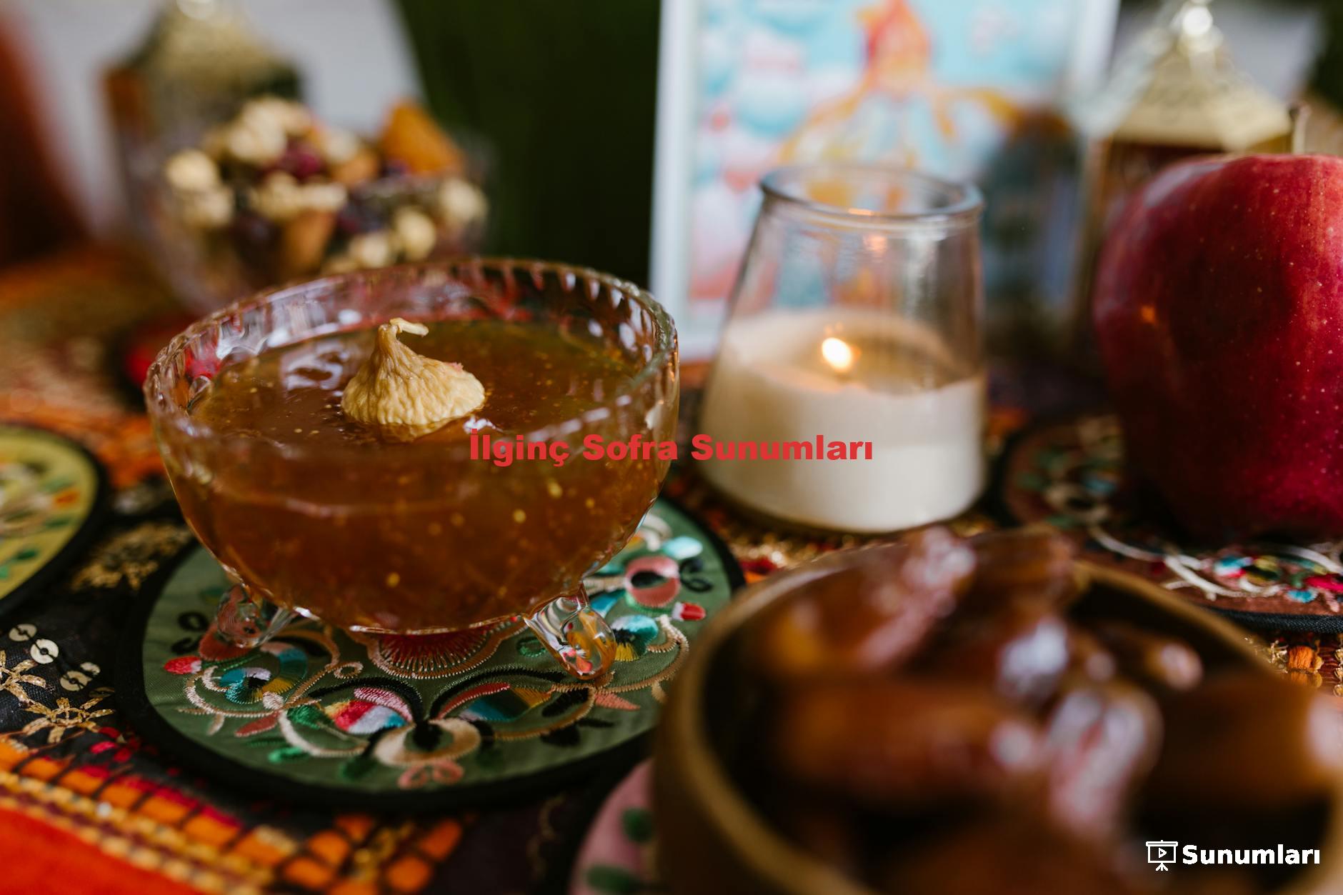 İlginç Sofra Sunumları