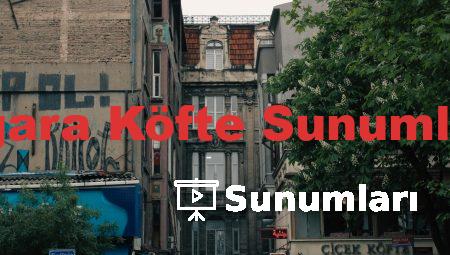 Izgara Köfte Sunumları