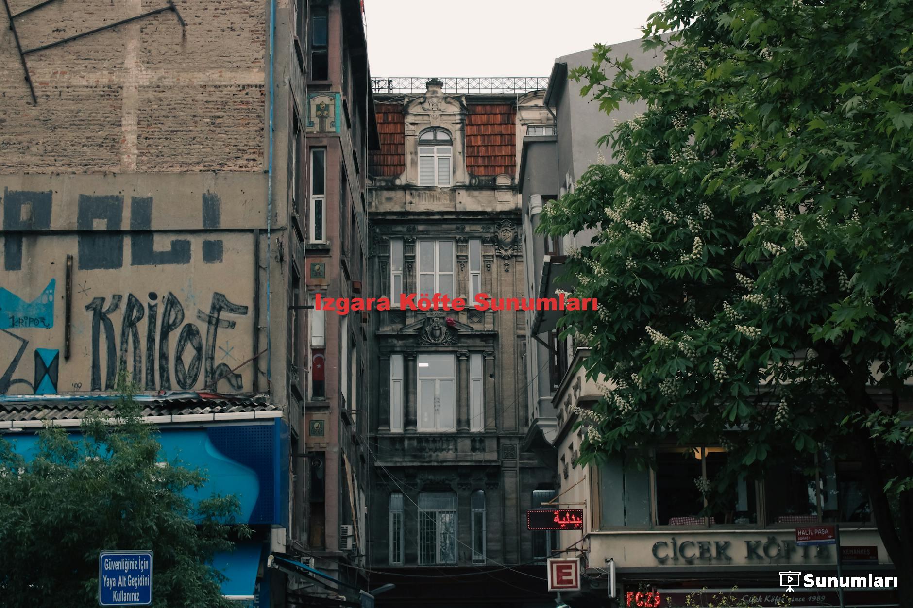 Izgara Köfte Sunumları