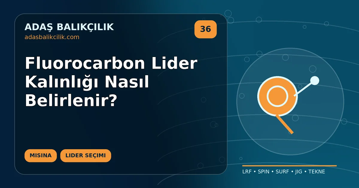 Fluorocarbon Lider Kalınlığı Nasıl Belirlenir?